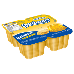 Gelatina-abacaxi Gelatina-abacaxi